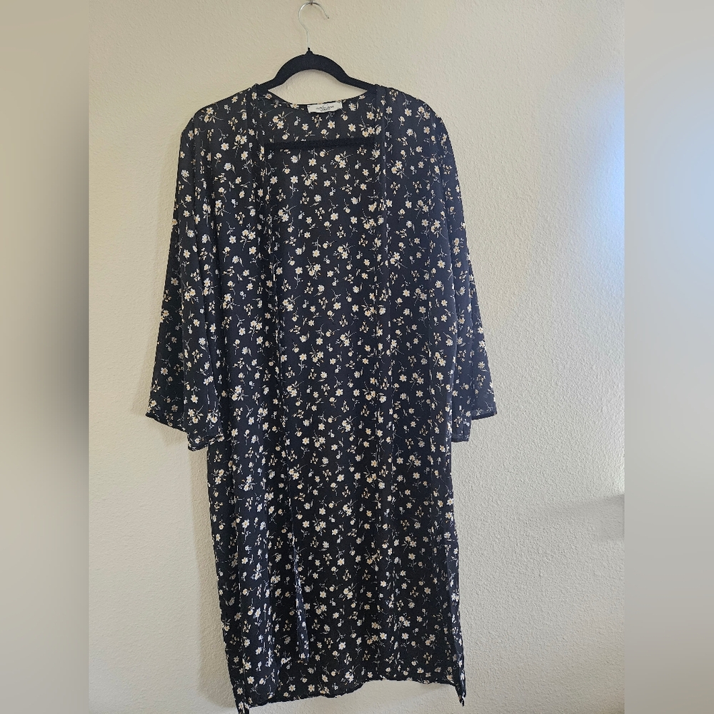 Floral Navy Dress